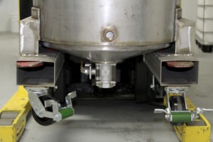 formed stainless steel cone vat